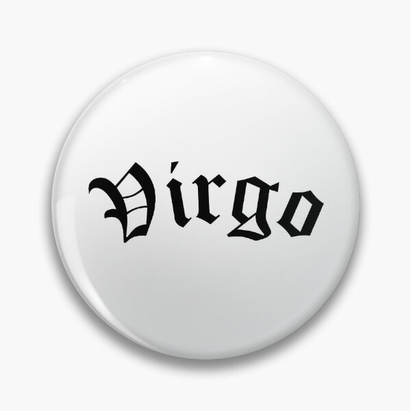 Item preview, Virgo Blackletter Horoscope Zodiac Star Sign Birthday designed and sold by PY Tees.