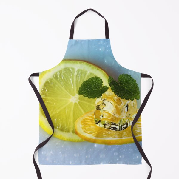 Item preview, Lemon slices with ice cubes designed and sold by harietteh.