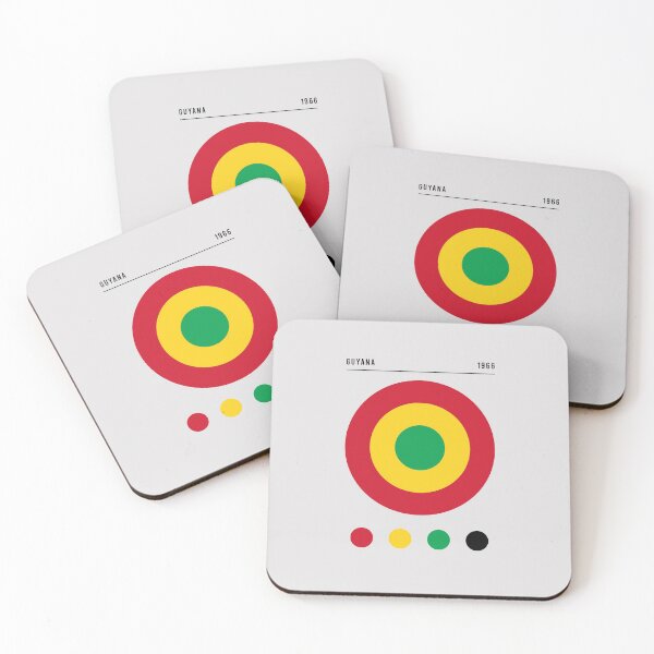 Item preview, Bauhaus Inspired Guyana Flag designed and sold by Boxing Kangaroo Retail Company.