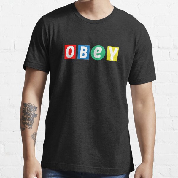 Obey T Shirts Redbubble - t shirt roblox andre the giant has a posse hoodie t shirt