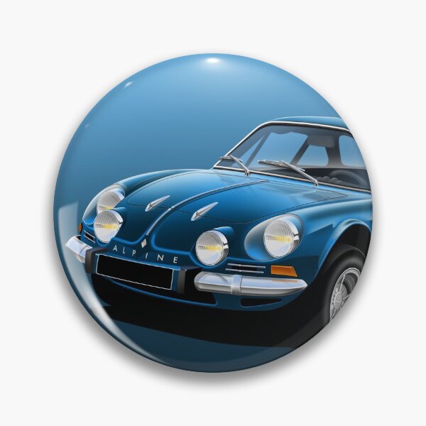 Item preview, Classic Alpine A110 Illustration designed and sold by RJWautographics.