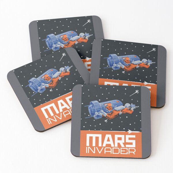 Item preview, Funny Mars Exploration parody - Mars Invader designed and sold by wutdadak.