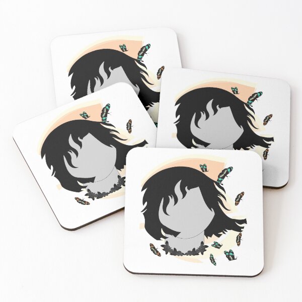 Item preview, Faceless woman with wind and butterflies background  designed and sold by SGS-.