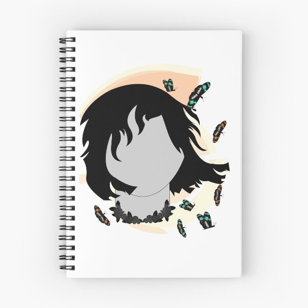 Item preview, Faceless woman with wind and butterflies background  designed and sold by SGS-.