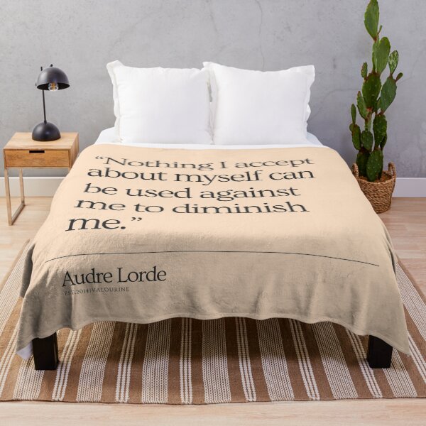 Artikelvorschau, 13 | Audre Lorde Quote 200821 Feminist Literary Quotes Inspiring Feminism Motivational Poem Poetry Gifts Poet entworfen und verkauft von QuotesGalore.