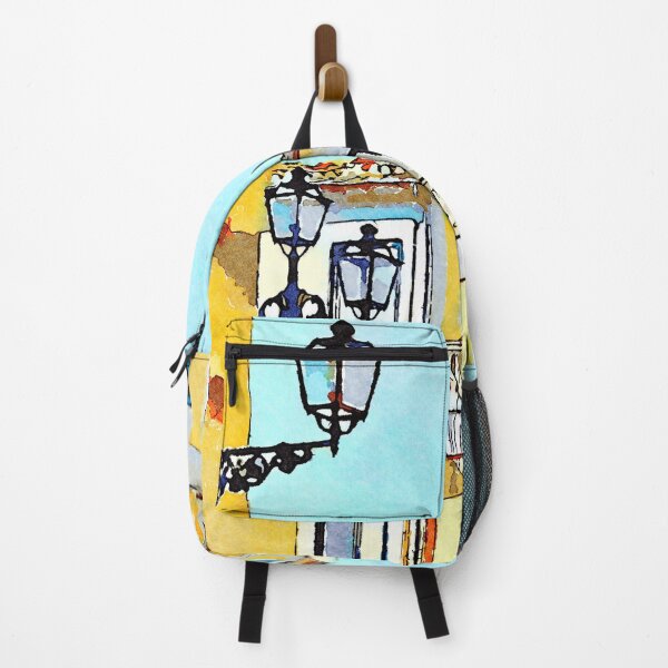 Item preview, Pizzo Calabro: yellow building with lamppost designed and sold by Giuseppe Cocco.