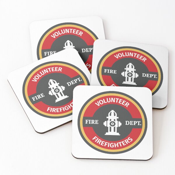 Item preview, Volunteer Firefighters Fire Department Symbol designed and sold by cartattz.