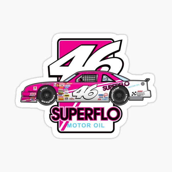 Vista previa del artículo con la obra «Ilustración del coche Cole Trickle Superflo Days of Thunder n.° 46», diseñado y vendido por BFXIII.