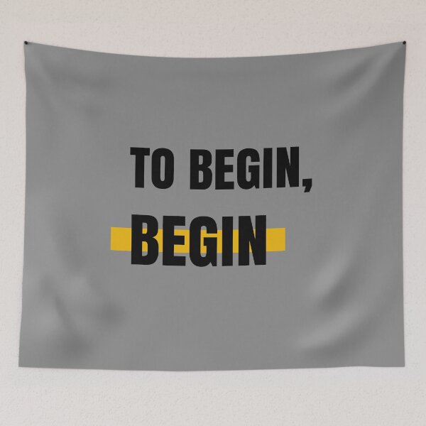 Item preview, To Begin, Begin designed and sold by Aydin Habibi.