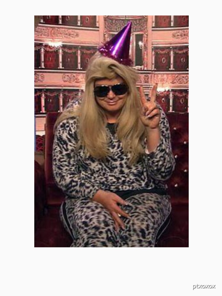 TV ICONS- GEMMA COLLINS PARTY HAT Premium T-Shirt