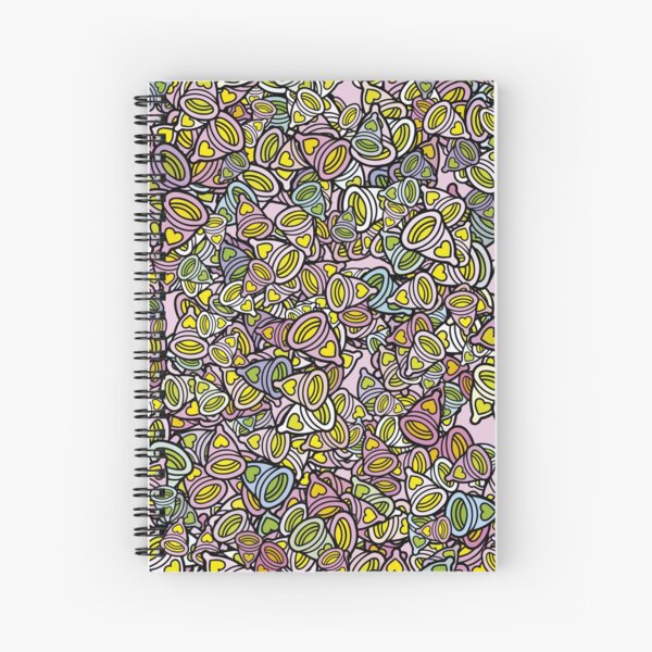 menstrual cup Spiral Notebook