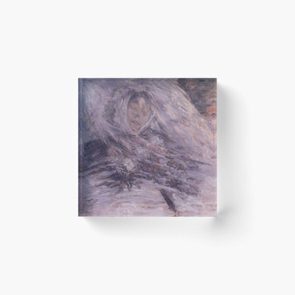 Item preview, Camille Monet on her deathbed, 1879, Musée d’Orsay in Paris, Claude Monet designed and sold by TemporaryArt.
