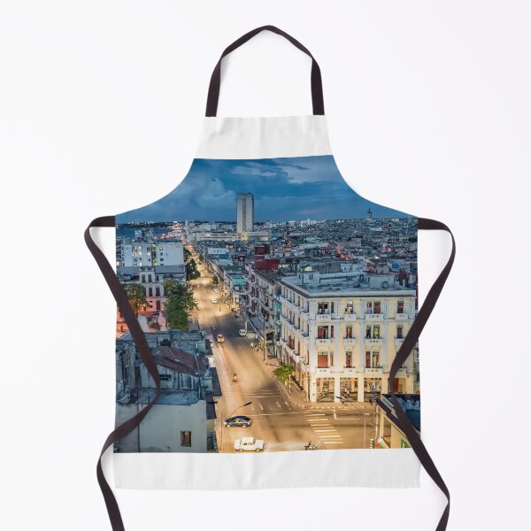 Item preview, Havana night rooftop panorama designed and sold by Vicki Moritz.