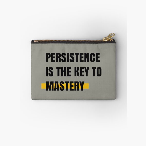 Item preview, Persistence is the key to mastery designed and sold by Aydin Habibi.