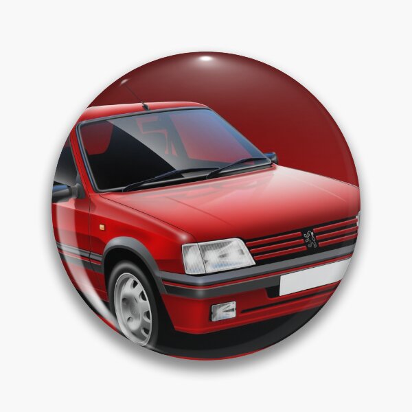 Item preview, Peu geot 205GTi Illustration designed and sold by RJWautographics.