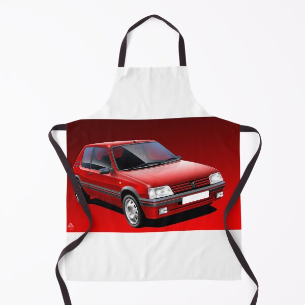 Item preview, Peu geot 205GTi Illustration designed and sold by RJWautographics.