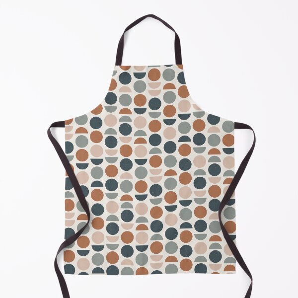 Item preview, abstract geometric wallpaper with semi circles circles designed and sold by paradiskt.