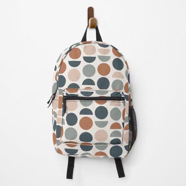 Item preview, abstract geometric wallpaper with semi circles circles designed and sold by paradiskt.