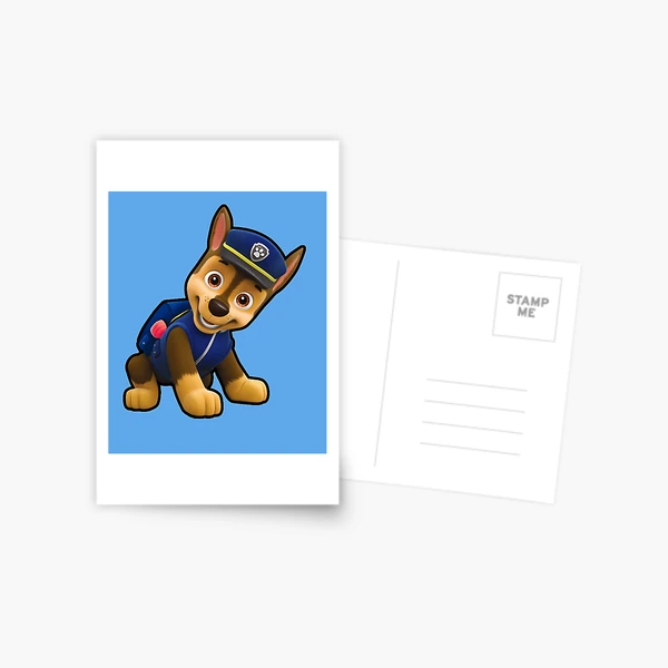 PAW Patrol Tracker Postcard for Sale by VlajkoArtist