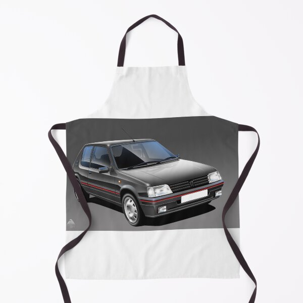 Item preview, Peu geot 205GTi Illustration - Grey designed and sold by RJWautographics.