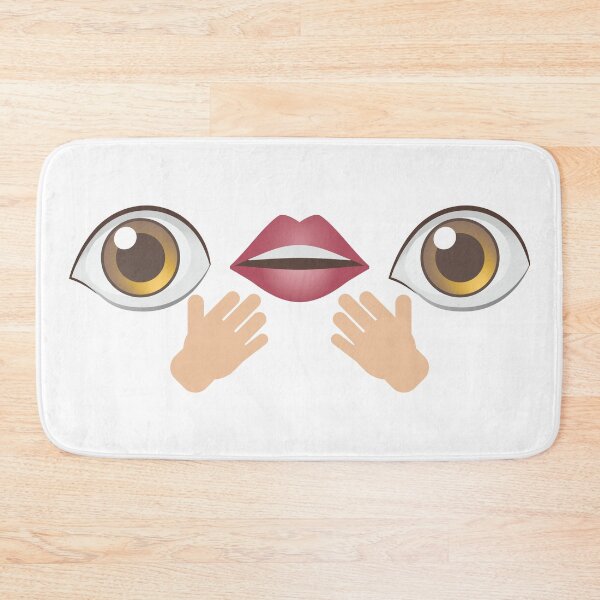 Item preview, Eye Mouth Eye Emoji with tiny hands designed and sold by yselle.