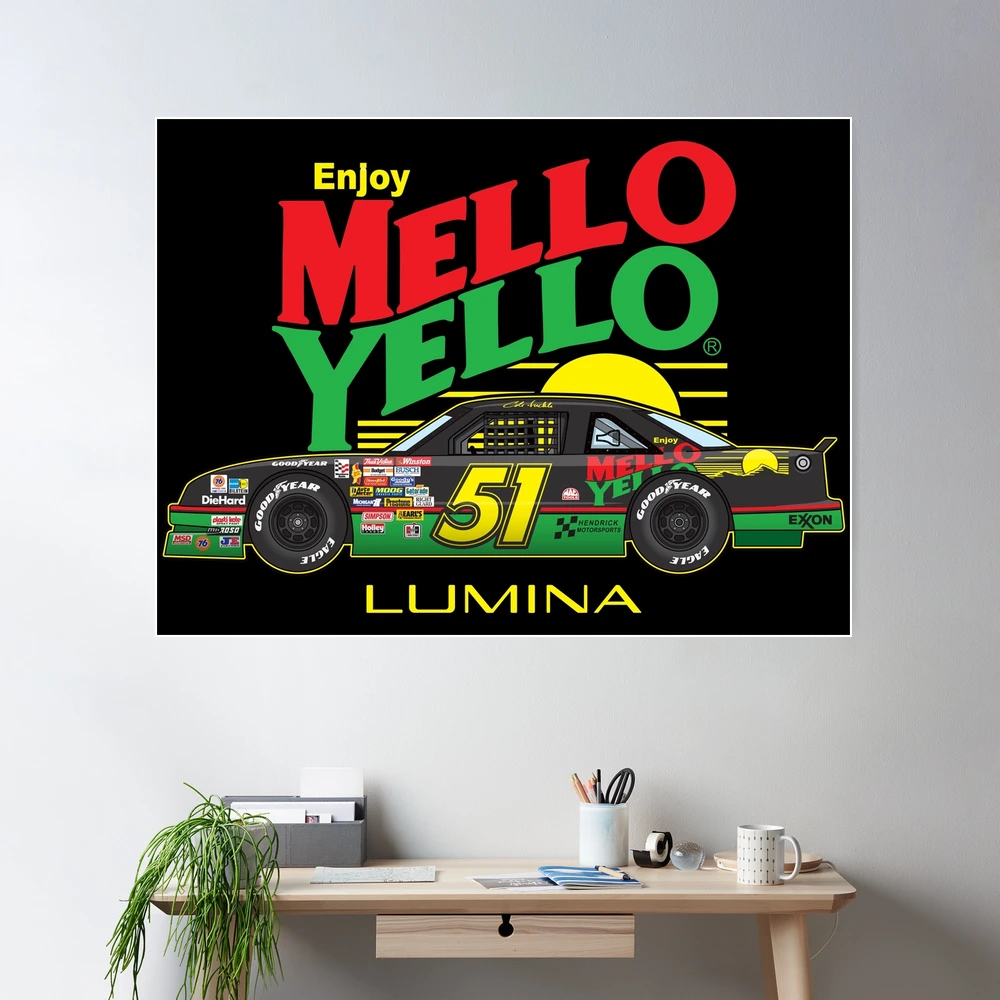 Vintage Original Poster Mellow Yellow Days high quality Of Thunder 1990 Movie Nascar Movie Memorabilia