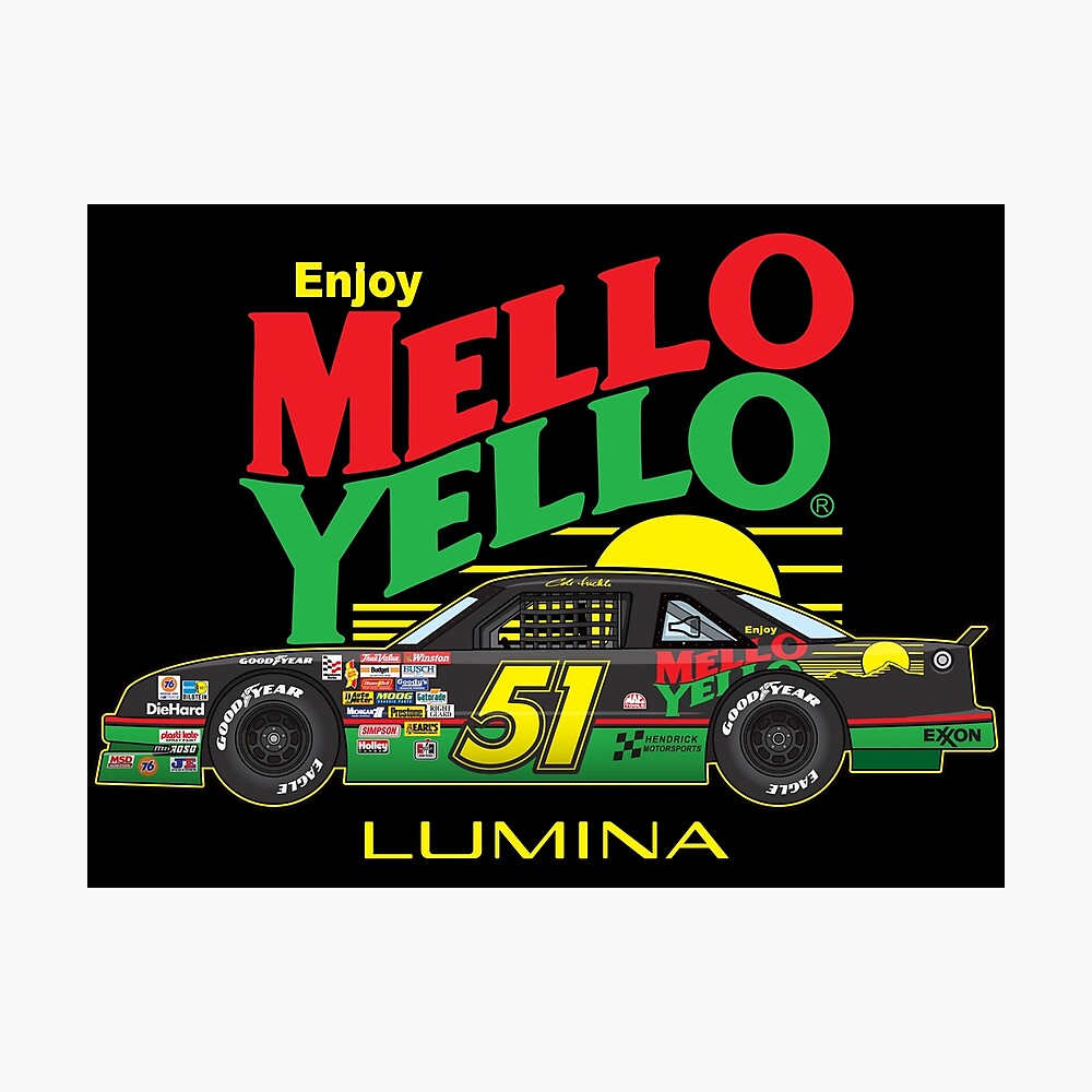 #51 Cole Trickle Mello Yello Lumina 1/18th Scale Waterslide Decals 