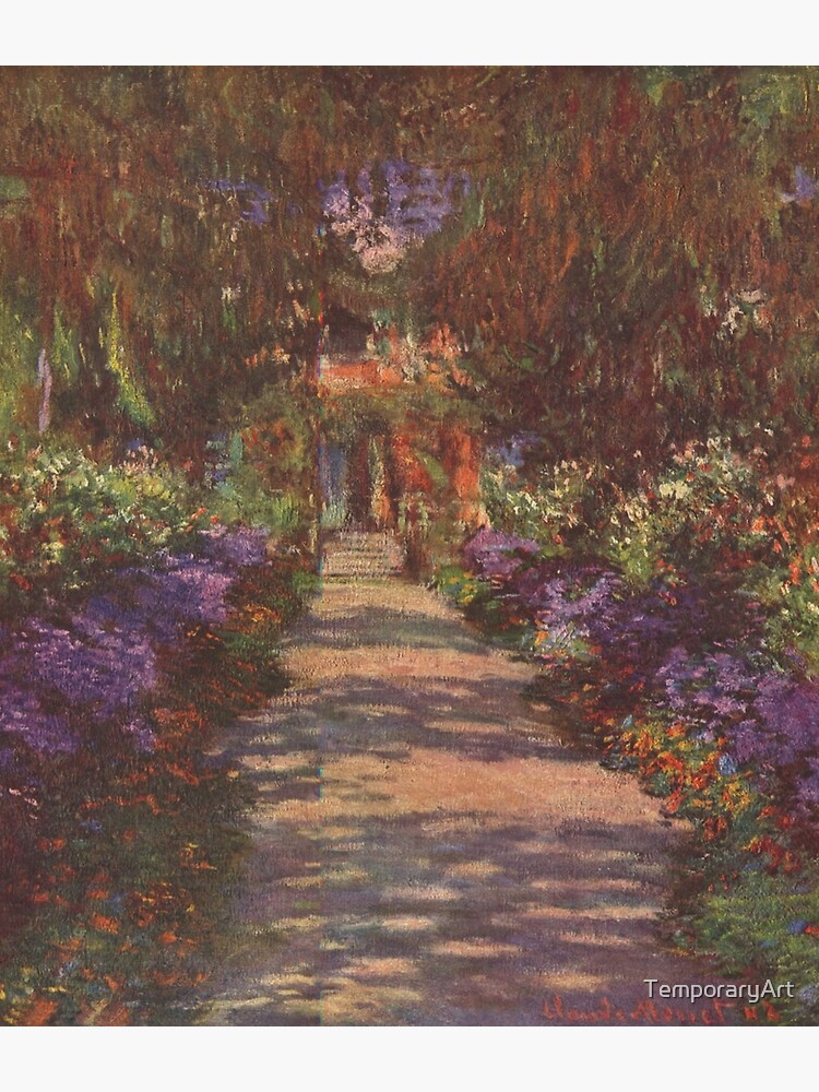 "Weg im Garten des Künstlers, 1901/1902, Belvedere in Wien, Claude