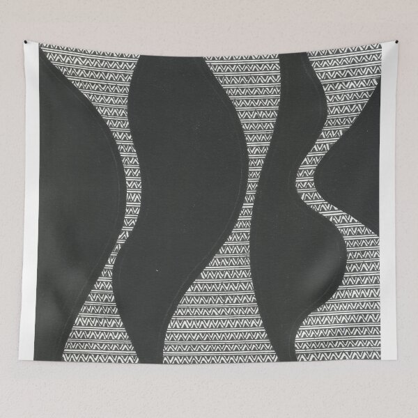 Item preview, modern black and white pattern for modern people designed and sold by surabhi1113.