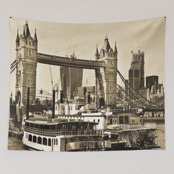 Artikelvorschau, Tower Bridge Raddampfer entworfen und verkauft von Londonimages.