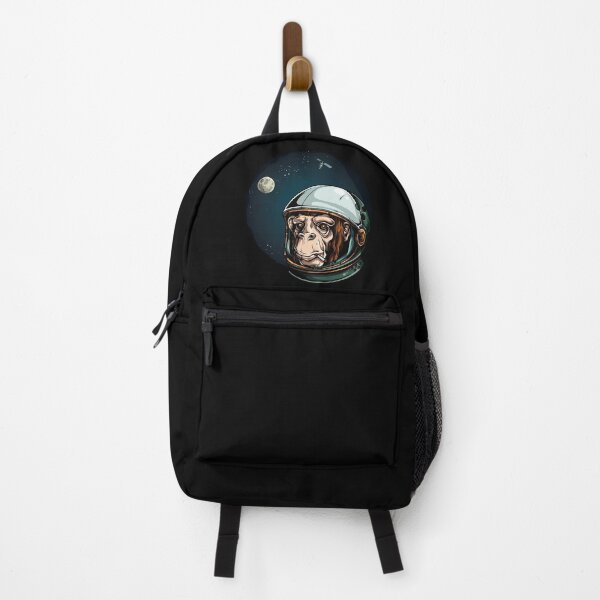 Item preview, Space Monkey Astronaut Chimp designed and sold by headpossum.