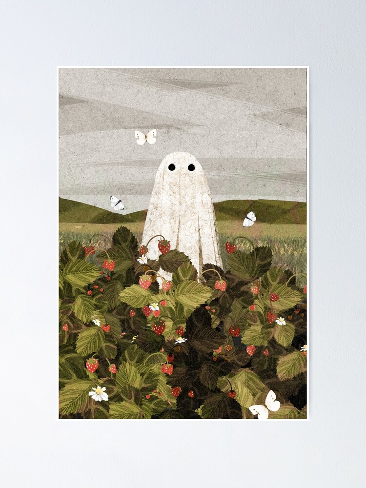 Thumbnail 1 of 3, Poster, Strawberry Fields designed and sold by katherineblower.