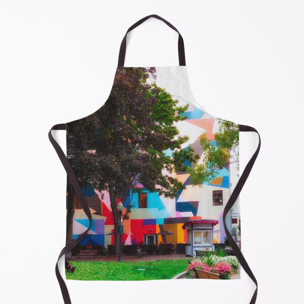 Item preview, Graphic Painting on Building, Portland, Maine designed and sold by Yannik Hay.