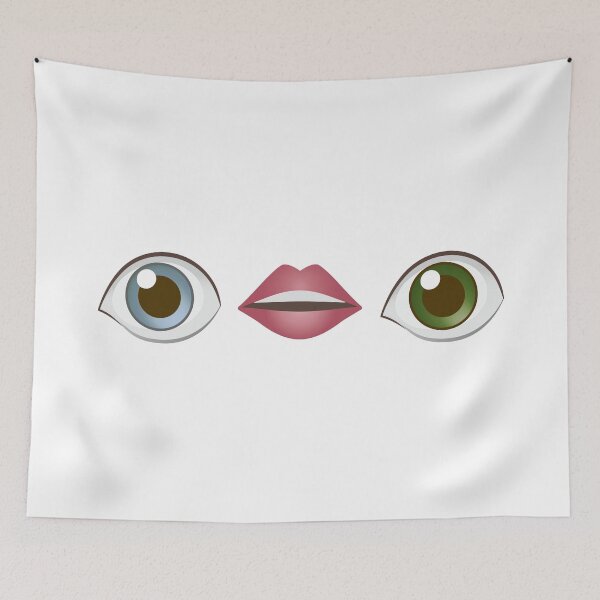 Item preview, Heterochromia Eye Mouth Eye Emoji designed and sold by yselle.