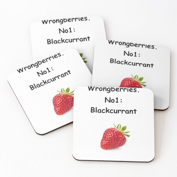 Item preview, Wrong Berries Blackcurrant designed and sold by Shedbetters.