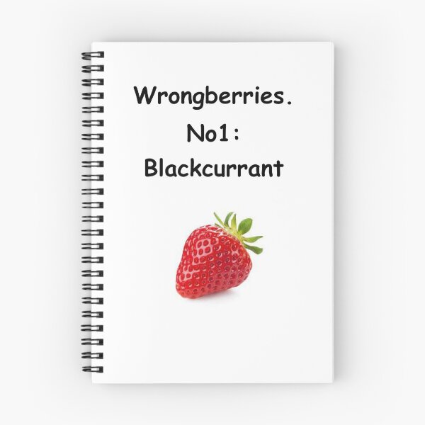 Item preview, Wrong Berries Blackcurrant designed and sold by Shedbetters.