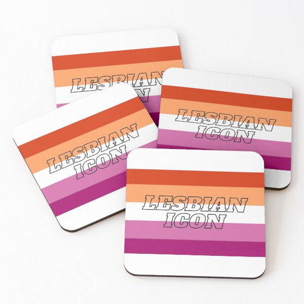 Item preview, lesbian icon lgbt pride slogan designed and sold by becky245.