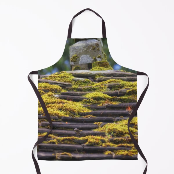 Item preview, Moss on Gazebo Roof Close-up, Italian Gardens, Glamis Castle, Scotland designed and sold by Yannik Hay.