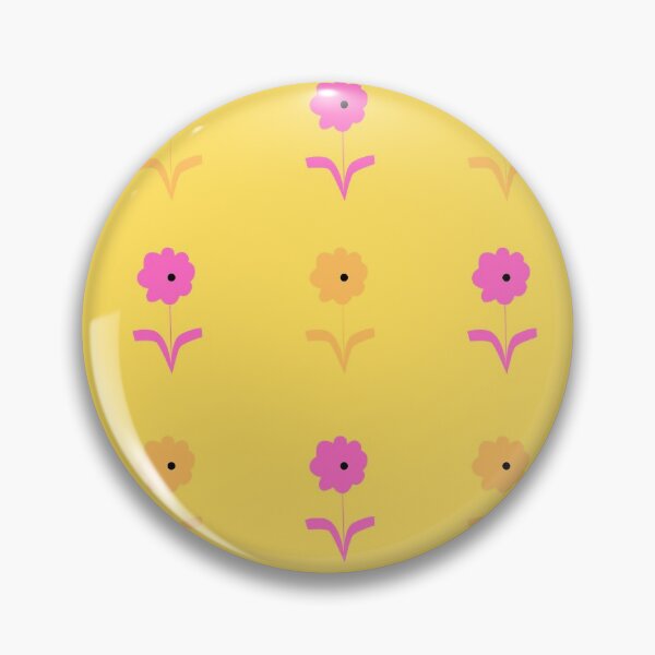 Item preview, Yellow, Pink flower pastel  cute pattern designed and sold by SassyStore.