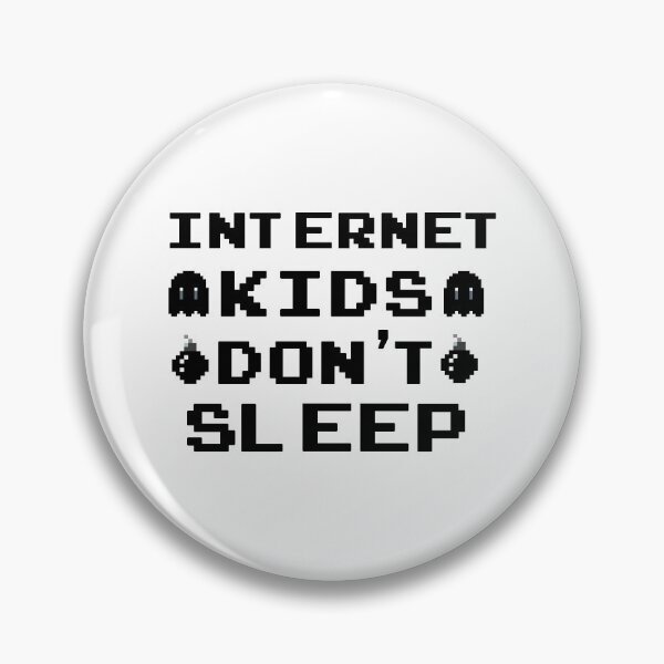 Artikelvorschau, Internetkinder schlafen nicht Pixelated entworfen und verkauft von Medmac's Designs.