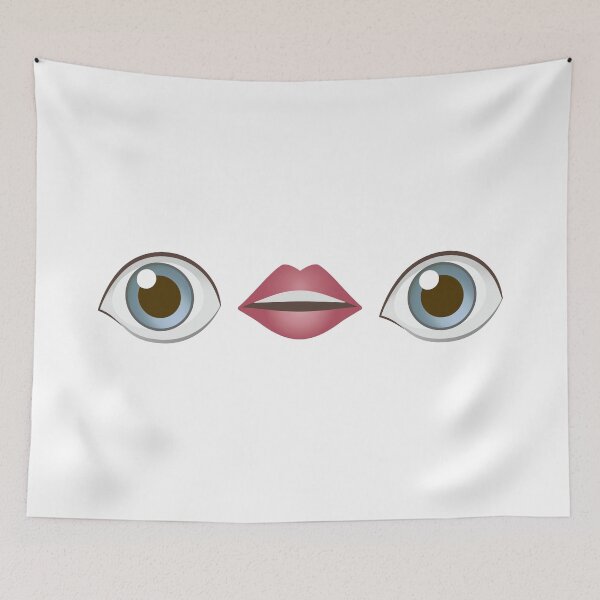 Item preview, Blue Eye Mouth Eye Emoji designed and sold by yselle.