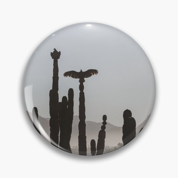 Item preview, Turkey Vultures sitting on Cardon Cactus designed and sold by Images by Chris de Blank.