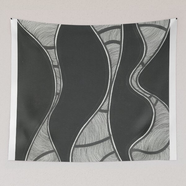 Item preview, modern black and white pattern for modern people designed and sold by surabhi1113.