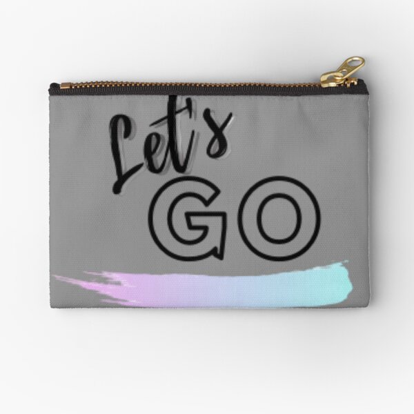 Let's go Zipper Pouch