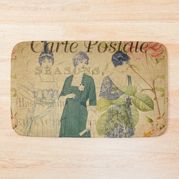 Item preview, Thirties Paris Ladies Fashion Vintage Postcard Carte Postale Shabby Chic designed and sold by WizardsWorld.