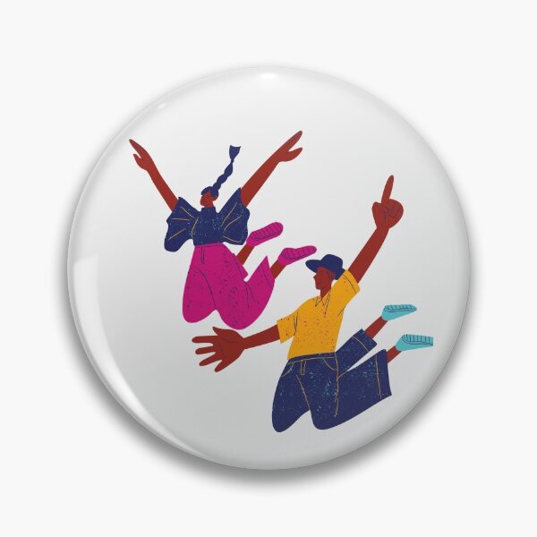 Item preview, Two People Jumping In Joy (Cute Family Gift Idea) designed and sold by Stay-Elegant.