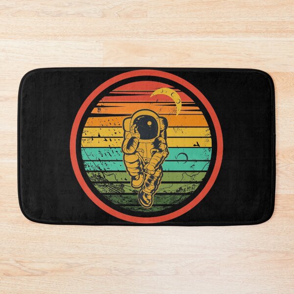 Item preview, Funny astronaut With Retro Vintage Sunset designed and sold by Ribsa.