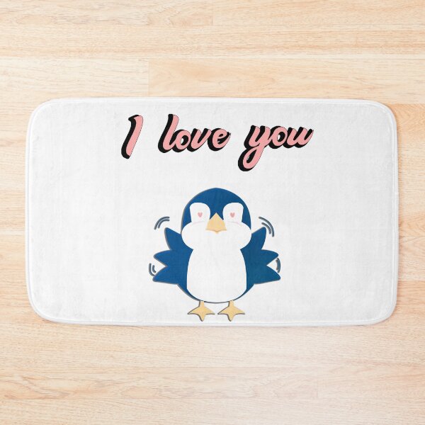 Item preview, Te amo (pingüino) designed and sold by Carlos Merino Jaime.