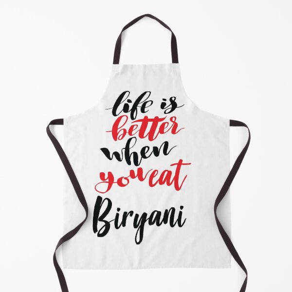 Item preview, Life Is Better When You Eat Biryani designed and sold by ProjectX23.