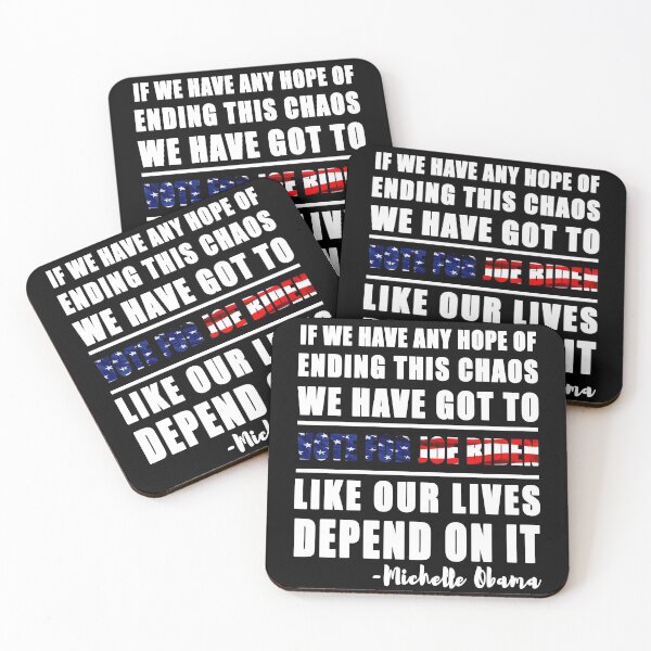 Item preview, Vote for Joe Biden 2020 Michelle Obama quote designed and sold by GoodyLeo.